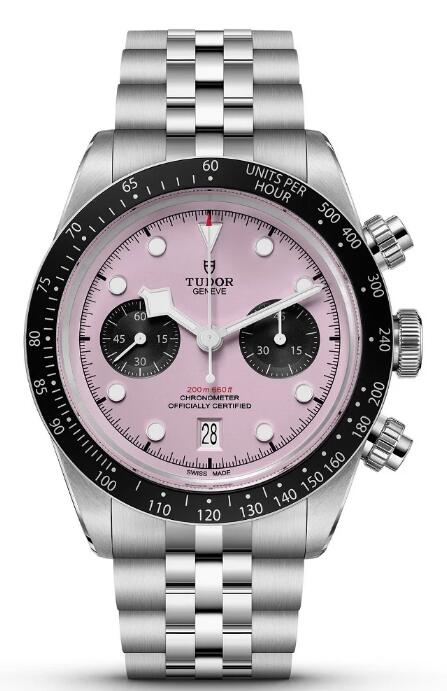 Replica Tudor Black Bay Chrono Pink Watch 79360N-0019